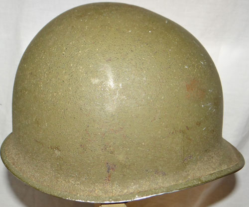 WW II U.S. M-1 Helmet with "FIXED BALE" with Net