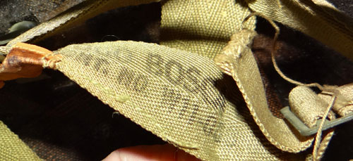 WW II U.S. M-1 Helmet with "FIXED BALE" with Net