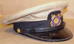 U.S. Vietnam Period U.S. Coast Guard "Auxiliary" Service Cap