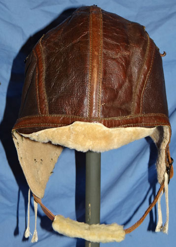 WW II U.S. Army Air Force Type B-5 Winter Flying Helmet