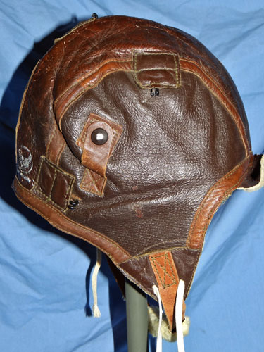 WW II U.S. Army Air Force Type B-5 Winter Flying Helmet