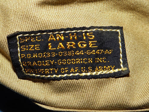 WW II U.S. Army Air Force "AN-H-15" Summer Flight Helmet