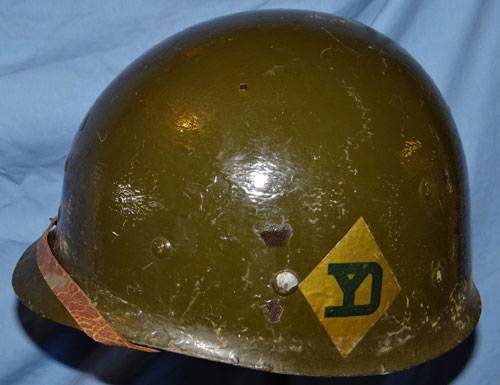 WW II U.S. Army 101st Inf. Regt. 26th Inf. Div. Helmet