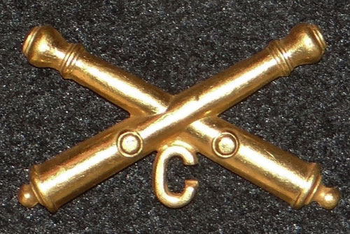 1895/1905 ? U.S. Artillery Officer Collar/Cap Insignia