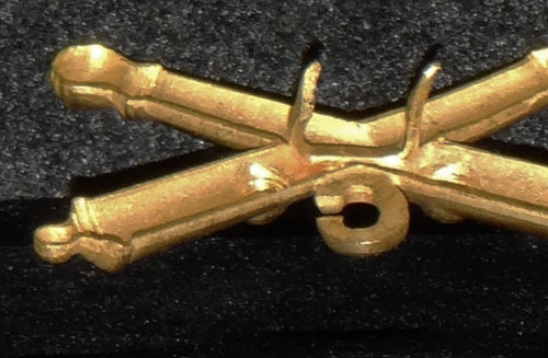 1895/1905 ? U.S. Artillery Officer Collar/Cap Insignia