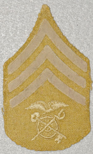 WW I U.S. Army Quartermaster Sergeant Chevron