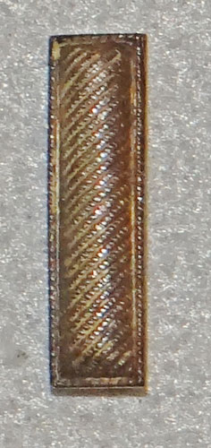 WW I Pattern STERLING 1st Lt. Rank Bar