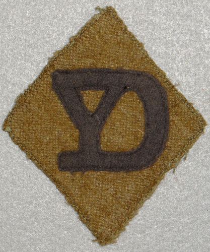 WW I 26th Div. Shoulder Patch