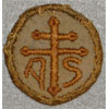 WW I Advance Section Service of Supply Shoulder Patch