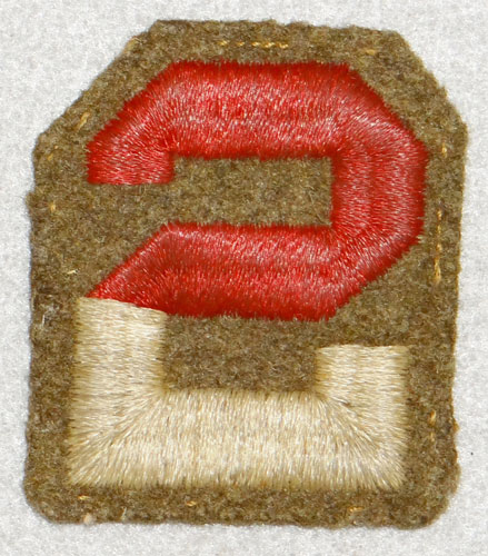 WW I 2nd Army Shoulder Patch