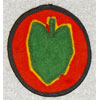 1920’s Period 24th Div. Shoulder Patch