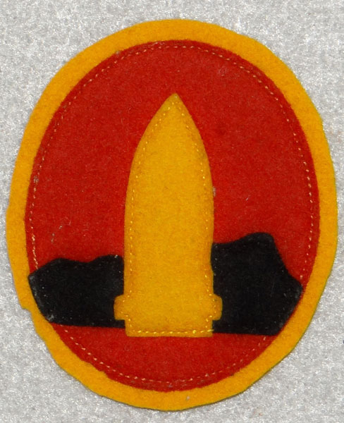 1920’s Hawaiian Coastal Artillery Brigade Shoulder Patch