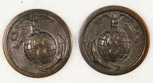 WW I U.S.M.C. NCO/ EM Collar Disk