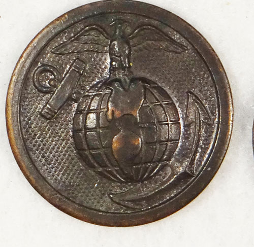 WW I U.S.M.C. NCO/ EM Collar Disk