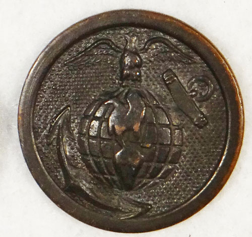 WW I U.S.M.C. NCO/ EM Collar Disk