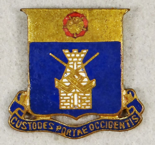 WW II Enamel 186th Infantry Regt. "D.I." – 41st Inf. Div.