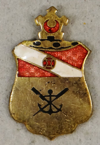 WW II Enamel 5th Engineer Regt. "D.I."