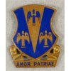 WW II Enamel 63rd Coast Artillery (AA) "D.I."