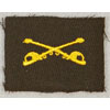 WW II Army Cavalry Officer Cloth Insignia