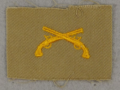 WW II Army Cloth Military Police Officer Collar Insignia