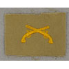 WW II Army Cloth Military Police Officer Collar Insignia