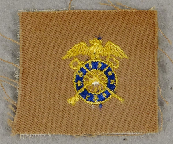 WW II Army Cloth Quartermaster Officer Collar Insignia