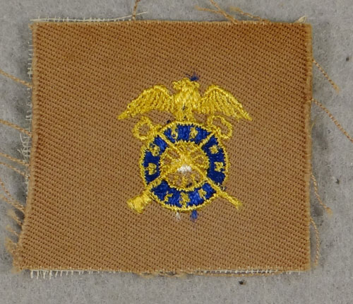 WW II Army Cloth Quartermaster Officer Collar Insignia