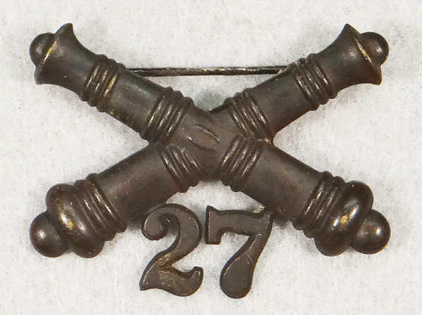 1902/1905 U.S. Army Artillery Collar Insignia