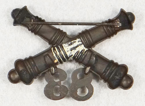 1902/1905 U.S. Army Artillery Collar Insignia