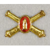 WW II U.S. Army Coast Artillery Officer Collar Insignia