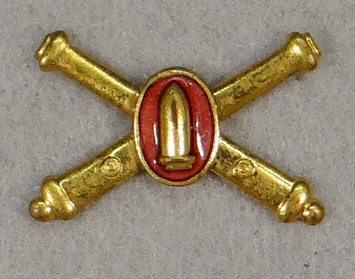 WW II U.S. Army Coast Artillery Officer Collar Insignia