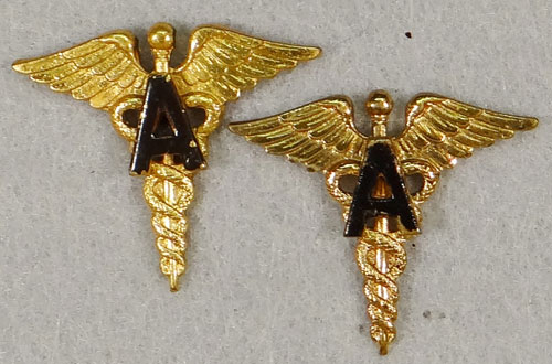 WW II Army Medical Administrative Officer Collar Insignia