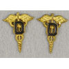 WW II Army Dental Surgeon’s Officer Collar Insignia