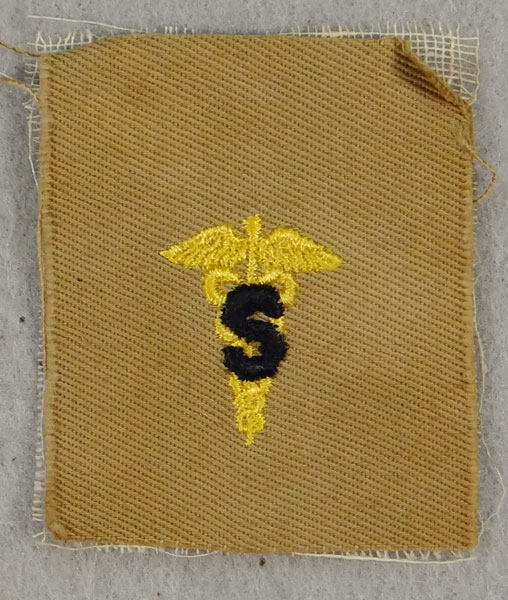 WWII Army Sanitary Corps Officer Collar Insignia