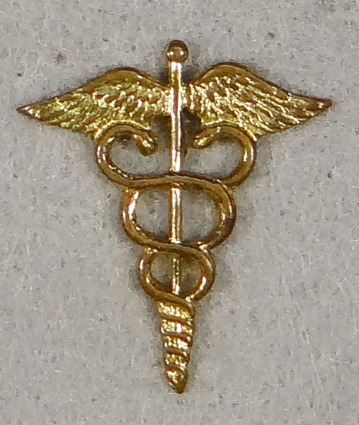 WW II Army Medical Corps Officer Collar Insignia