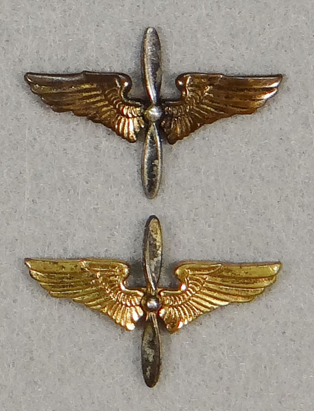 WW II AAF Officer Collar Insignia