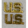 WW II Army Officer "U.S." Collar Insignia