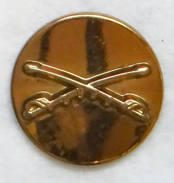 WW II Pattern Cavalry Type V Enlisted Collar Disk