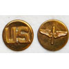 WW II Army Air Force Enlisted Collar Disk Set