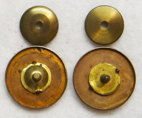 WW II Army Coast Artillery Enlisted Collar Disk Set