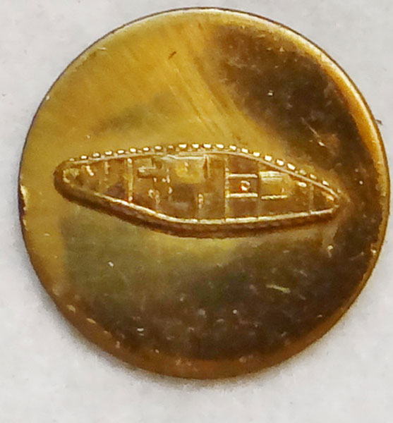 WW II Army Armored Enlisted Collar Disk