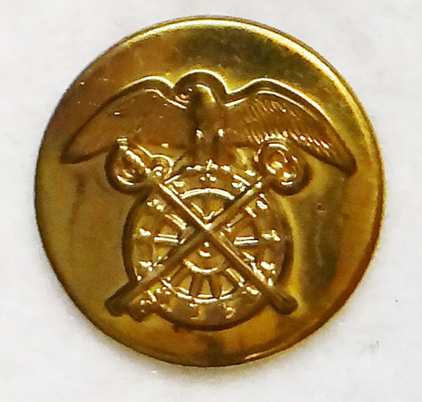 WW II Army Quartermaster Enlisted Collar Disk