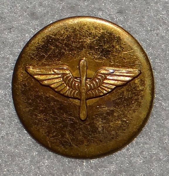 WW II Army Air Force Enlisted Collar Disk