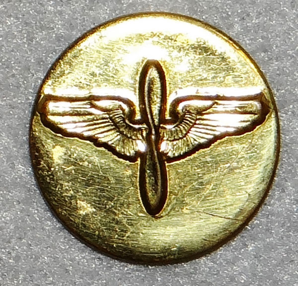 WW II Army Air Force Enlisted Collar Disk