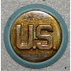 U.S. Army Enlisted Infantry U.S. Enlisted Collar Disk