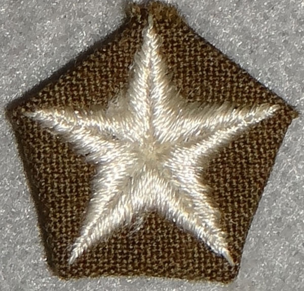 WW II Army Brigadier General Cloth Star