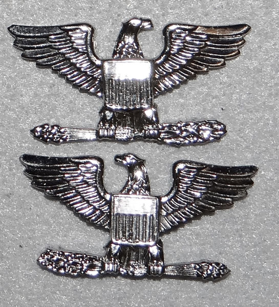 Current Issue U.S. Colonel Rank Insignia