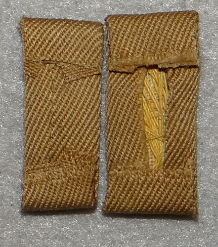 WW II Gold Bullion 2nd Lt. Rank Insignia