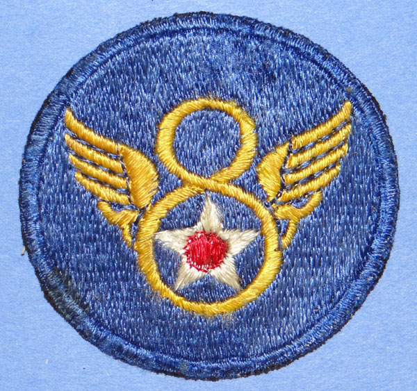 English Made WW II 8th Army Air Force Shoulder Patch