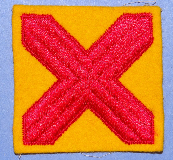 Pre WW II 63rd Cavalry Div. Patch